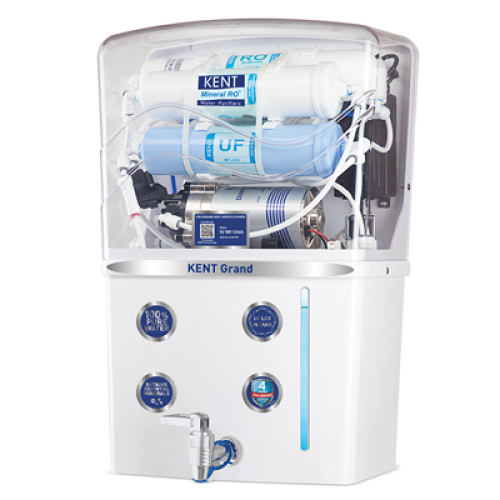 KENT Grand 8L, State of the Art RO+UF Water Purifier with UV LED Light in Storage Tank KENT Grand 8L, State of the Art RO+UF Water Purifier with UV LED Light in Storage Tank
